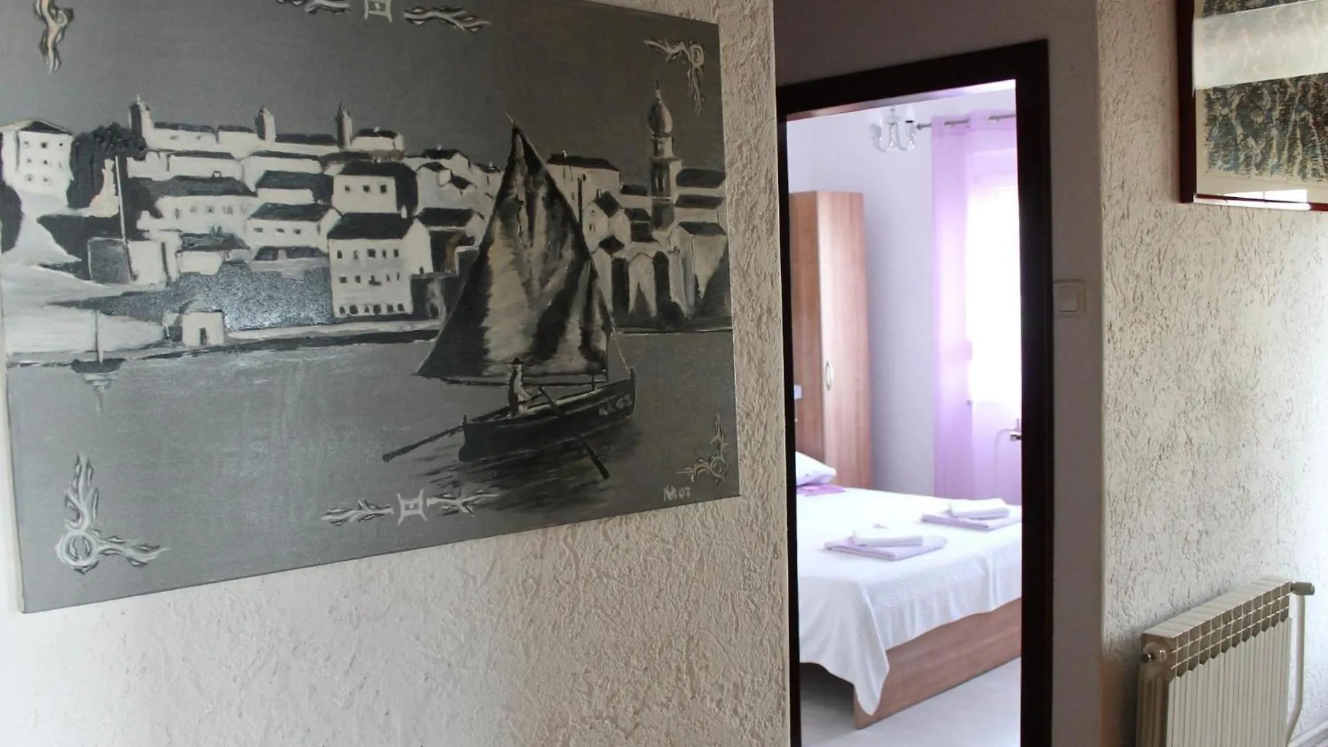 Serene Sea View Krk Apartment With Balcony Krk Town