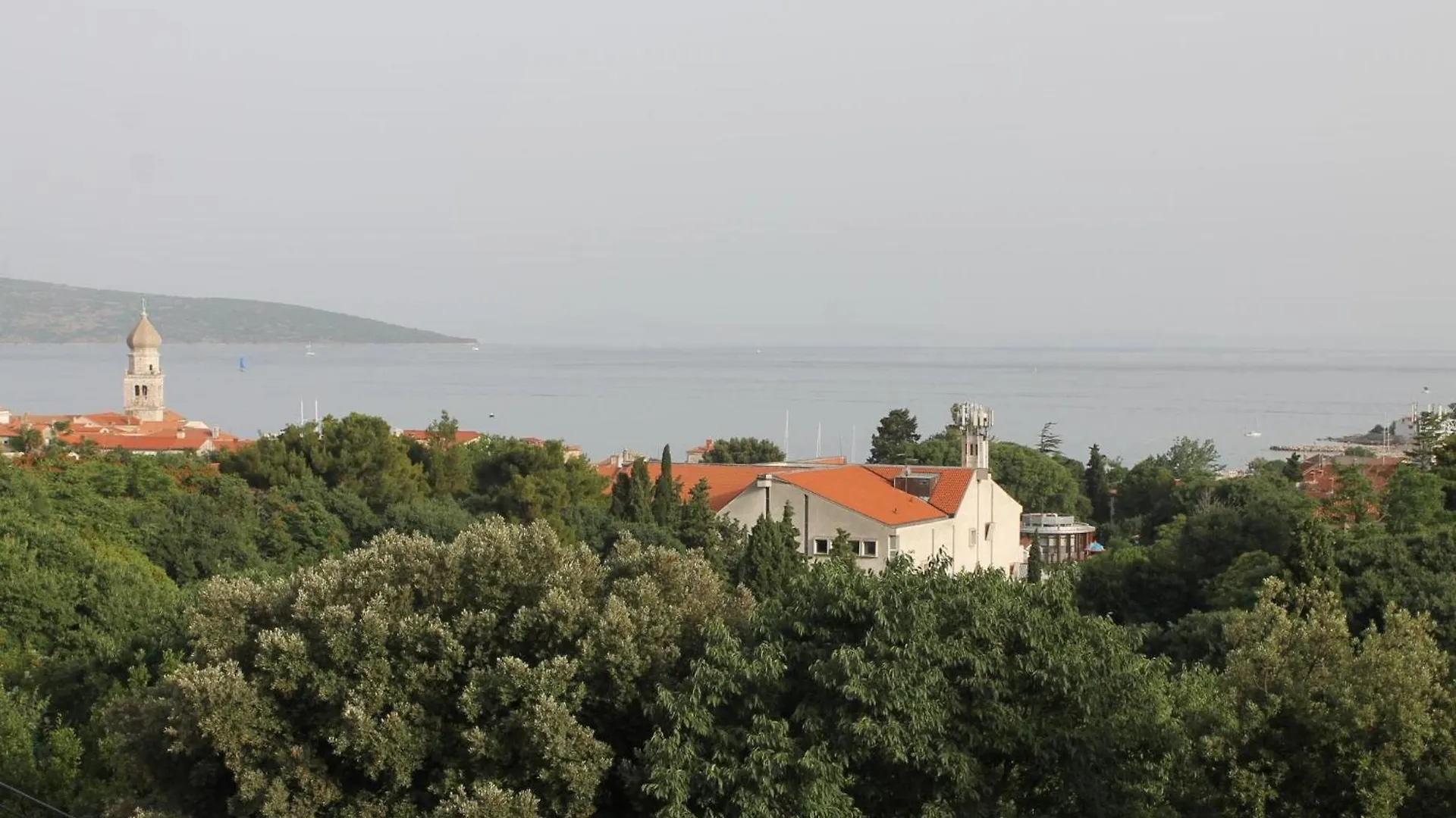 Serene Sea View Krk Apartment With Balcony Krk Town